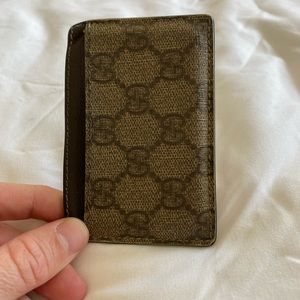 Authentic Gucci card holder